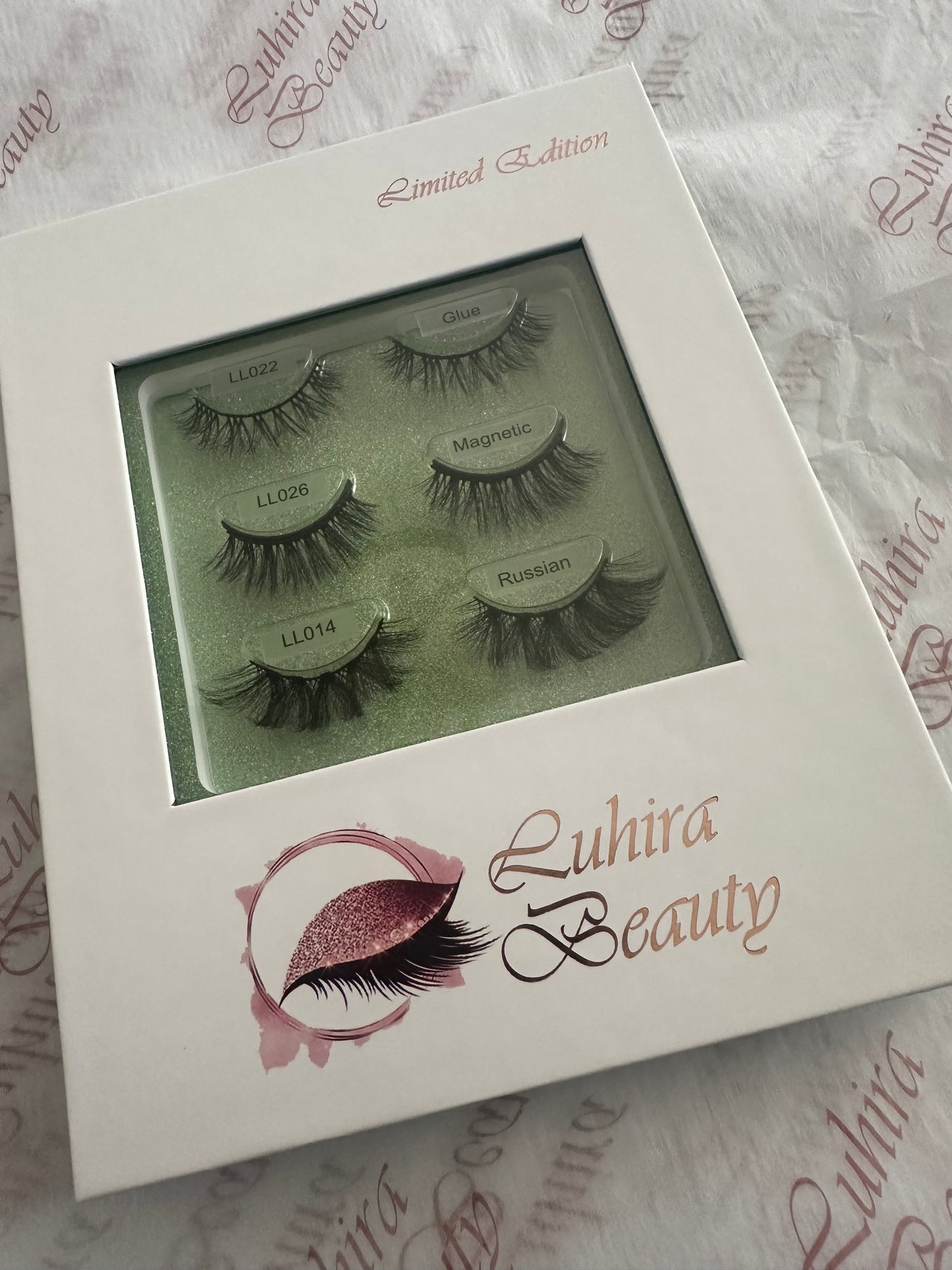 Magnetic, Glue & Russian strip Lashes 3 pack