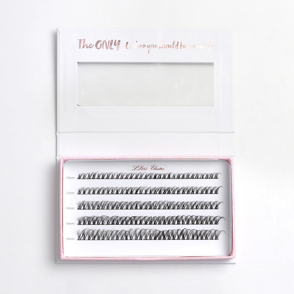 LL055 — Élantra Soft, airy and wispy with elegant spacing.