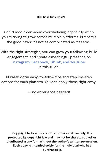 Social Media, Made Simple